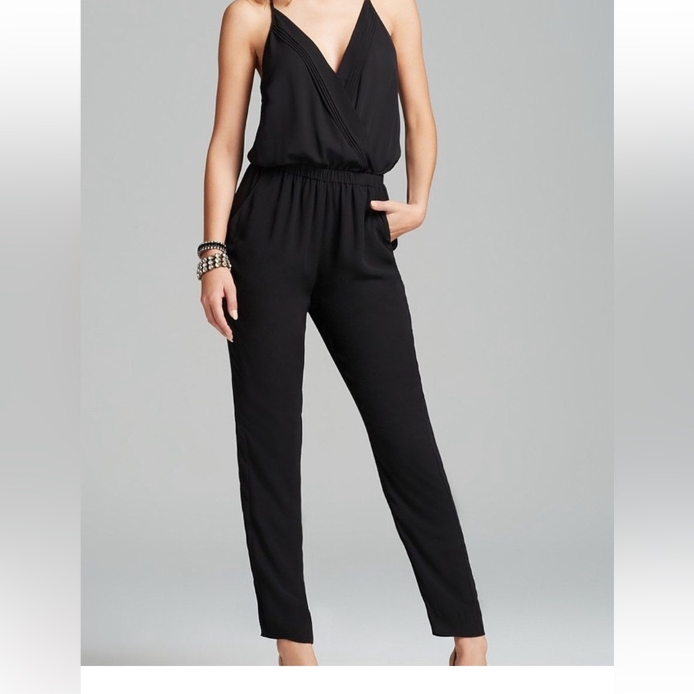 AQUA black jumpsuit